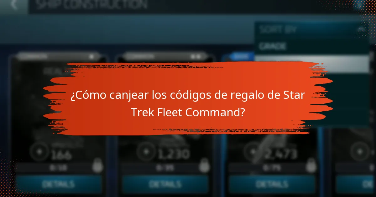 ¿Cómo canjear los códigos de regalo de Star Trek Fleet Command?