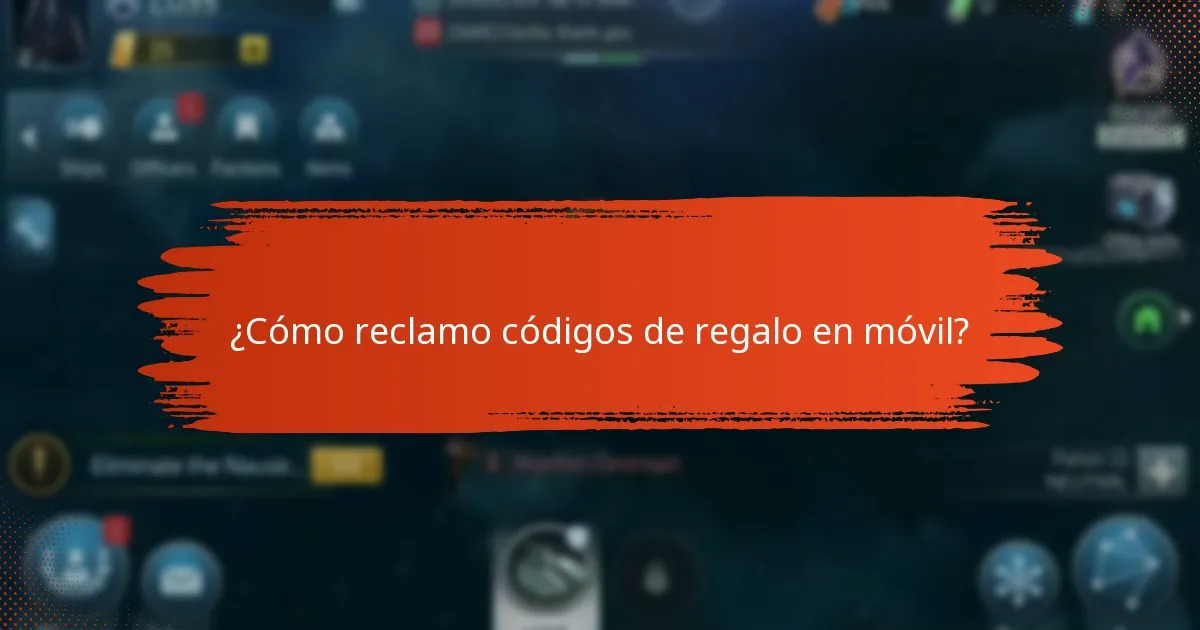 ¿Cómo reclamo códigos de regalo en la web?