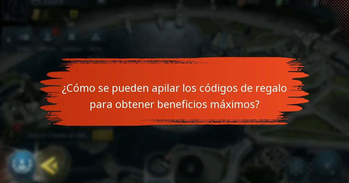 ¿Qué beneficios para los personajes proporcionan los códigos de regalo?