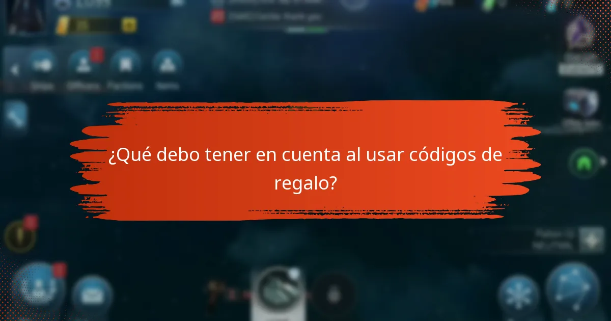 ¿Qué debo tener en cuenta al usar códigos de regalo?
